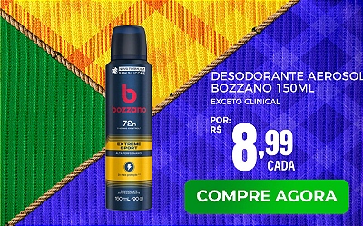 Desodorante Aerosol Bozzano 150ml