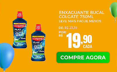 Enxaguante Bucal Colgate 750ML Leve + Pague -