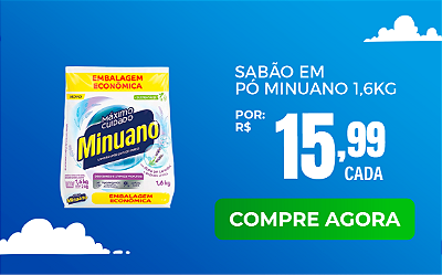 Sabão Em Pó Minuano 1,6KG