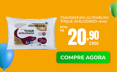 Travesseiro Altenburg Toque Aveludado