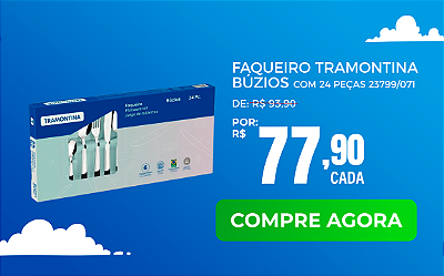 Faqueiro Tramontina Búzios 24 Peças