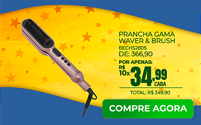 Prancha Gama Waver & Brush