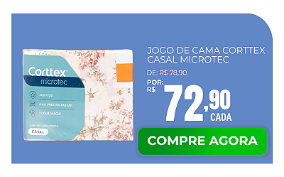 Jogo De Cama Corttex Casal Microtec Sortido