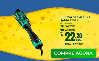 Escova Secadora Gama Babosa Bivolt
