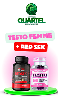 Kit Red Sek + Testo Femme