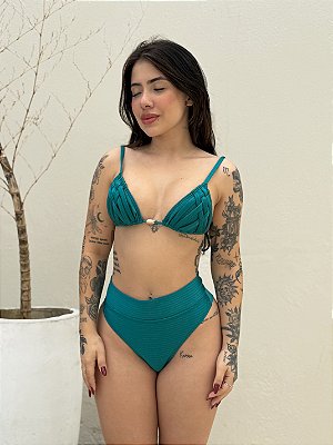 TOP CORTININHA WAIKIKI ESMERALDA
