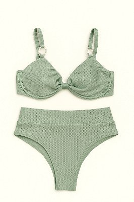 BIQUÍNI HOT PANT SHELL VERDE