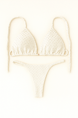 BIQUÍNI BASIC FIO FLAKES OFF WHITE