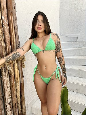 BIQUÍNI LACINHO LAISE VERDE
