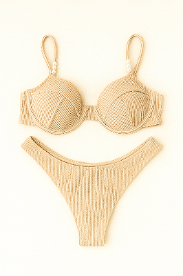 BIQUÍNI SHINE CHAMPAGNE