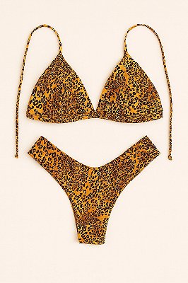 BIQUÍNI BASIC FIXO AVIADOR LEOPARD