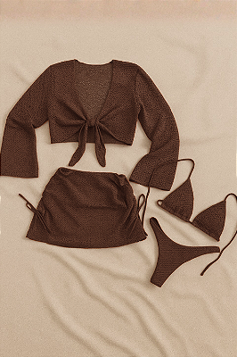 BIQUÍNI E SAÍDA LUNA CAFÉ