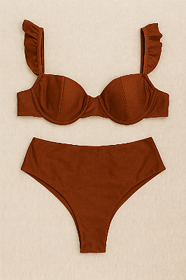 BIQUÍNI HOT PANT MUSE RUST