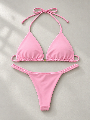 BIQUÍNI BASIC FIO PINK SORBET
