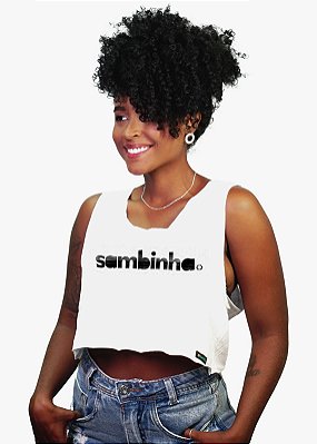Cropped Minimalista Sambinha  DS24