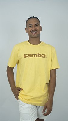 Tshirt SAMBA COLORS DS25 - AMARELA