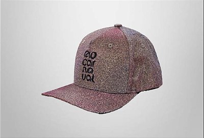 Boné Rio Carnaval Holográfico Rosa DS25