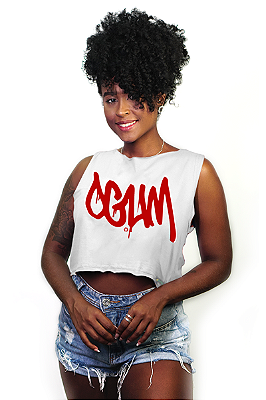 Cropped  Branco Ogum/São jorge