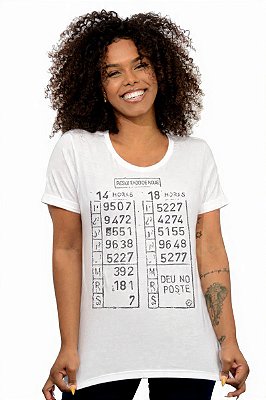 Blusa Feminina Jogo do Bicho D SAMBA