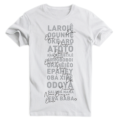 T-Shirt Saudação Orixás - Clássicos D'Samba