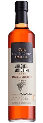 Casa Madeira Vinagre Gourmet de Vinho Rosé Cabernet Sauvignon 500ml
