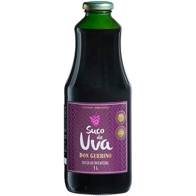 Don Guerino Suco de Uva Integral 1L CX6 Unidades