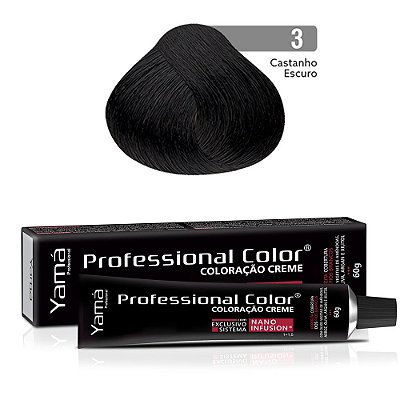 Coloração Professional Nano Infusion 3.0 Castanho Escuro