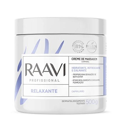 Creme Relaxante RAAVI - 500g