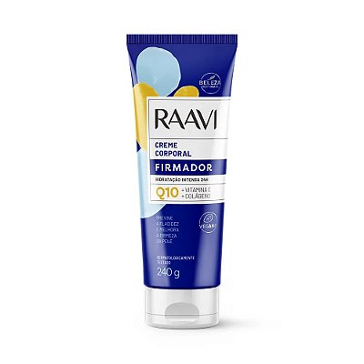 Creme Firmador Q10 Corporal Raavi 240g