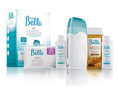 Kit para Depilação Sistema Roll-on Depil Bella