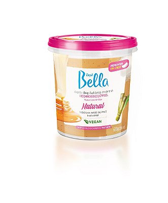 Cera Depilatória Morna Natural Depil Bella 600g