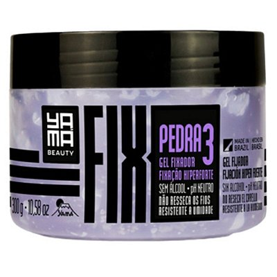 Kit Yamafix Gel Fixador Pedra + Gel Cola + Gel Aço 300g Yamá