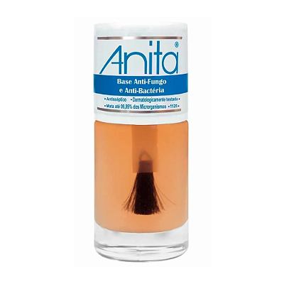 Base Anti-Fungo e Anti-Bacteria 10ml - Anita 1125