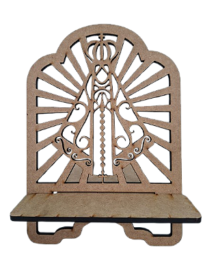 Porta Bíblia MDF Nossa Senhora Aparecida