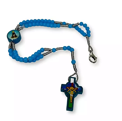 Terço de pulso infantil com fecho