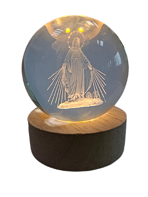 Luminaria globo Nossa Senhora das Graças