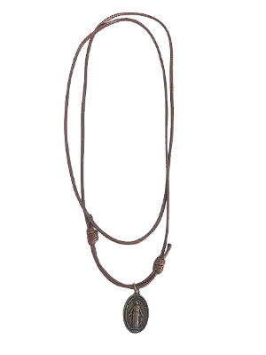 Cordão com medalha milagrosa