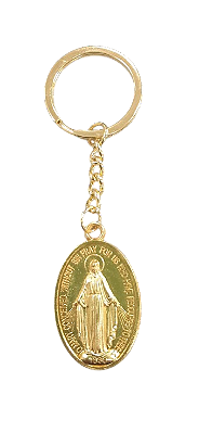 Chaveiro Medalha Milagrosa metal