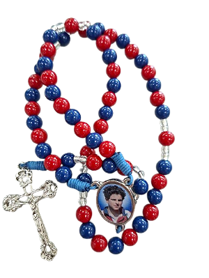 Terço acrílico Carlo Acutis