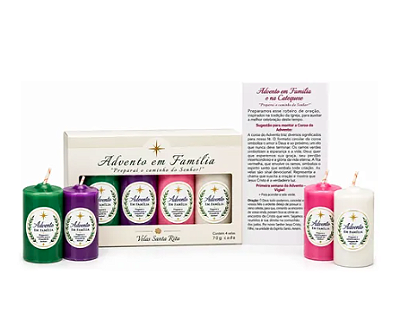 Velas Advento em Família