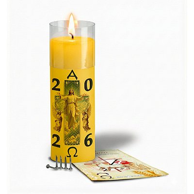 Vela Círio Pascal da Família