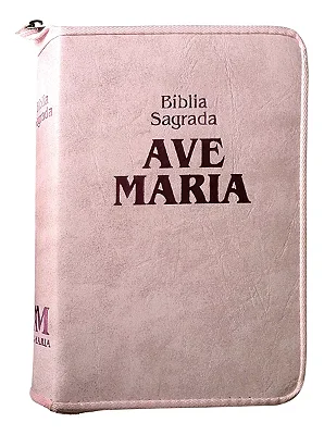 Bíblia Sagrada Ave Maria  (Rosa )