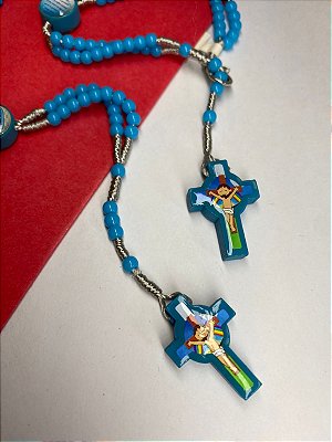 Pulseira azul - Terço