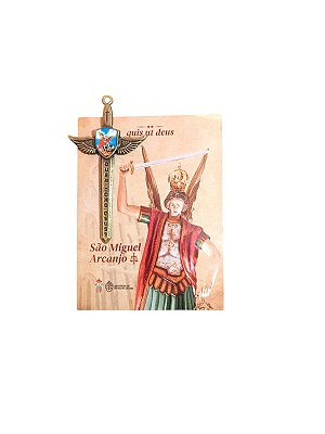 ESPADA DE SÃO MIGUEL ARCANJO DOURADA