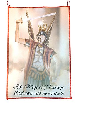 Flamula Com Imagem De São Miguel Arcanjo