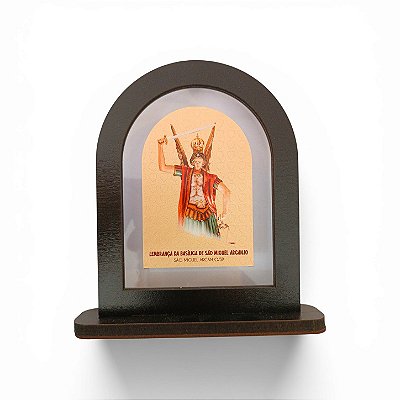 Capela MDF Preto 3MM Decorativa