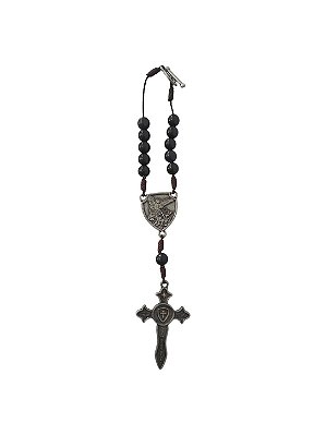 Dezena para Carro Preto com Cruz São Miguel