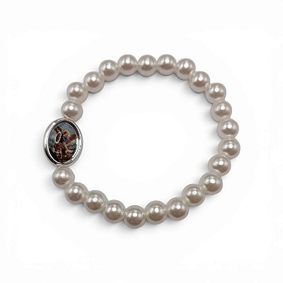 Pulseira Pérola São Miguel Arcanjo