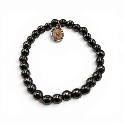 Pulseira de Hematita Personalizada