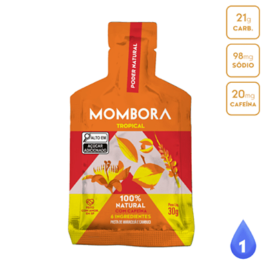 GEL MOMBORA - TROPICAL - Maracujá e Cambuci 30g